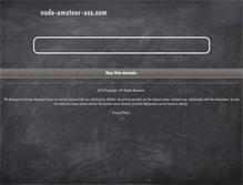 Tablet Screenshot of nude-amateur-ass.com